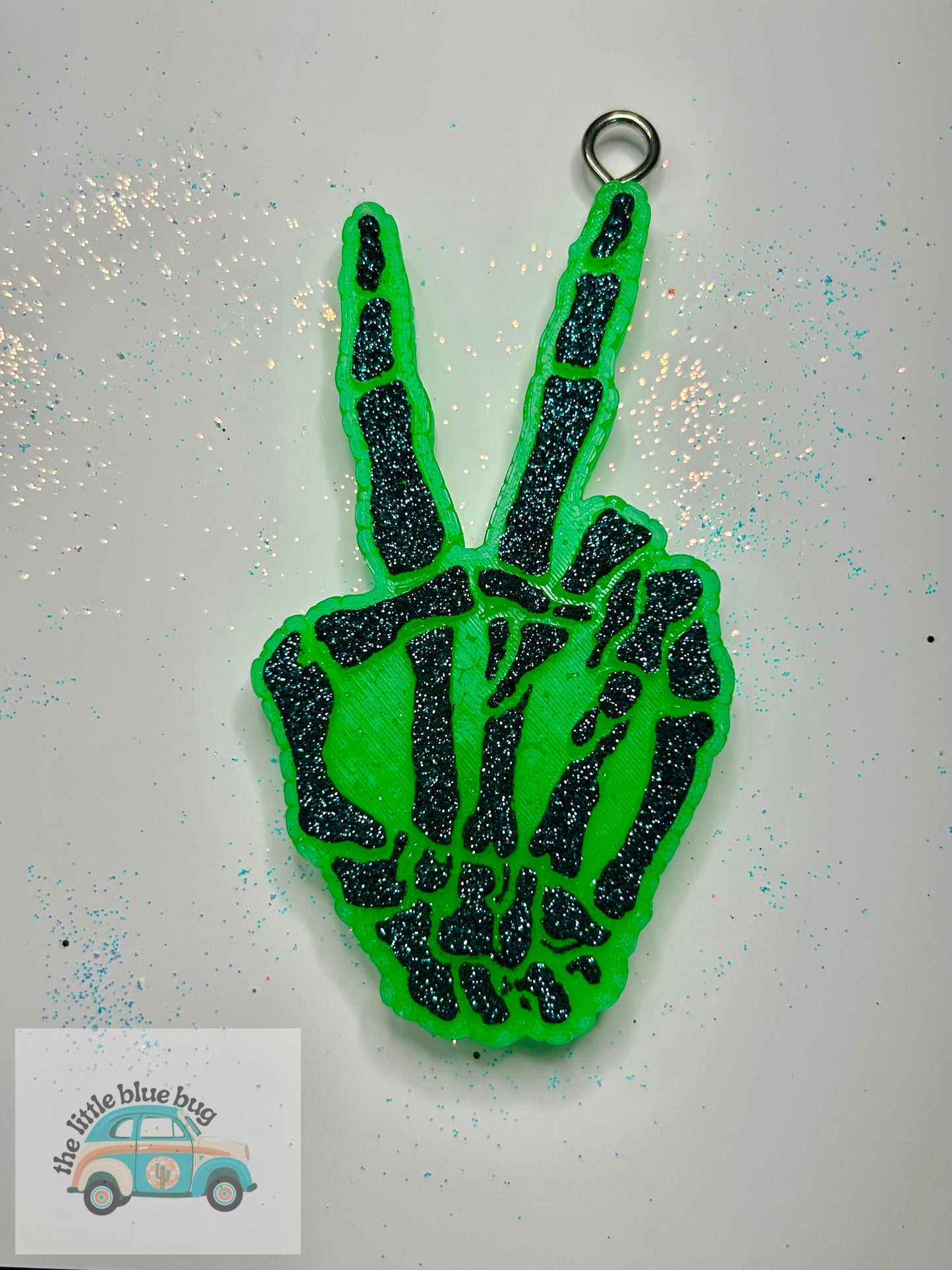RTS Skeleton Peace Sign Freshie